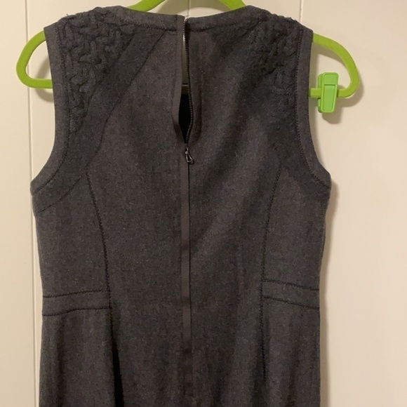 Magashoni Wool Detailed Sleeveless Dress - Picture 3 of 5